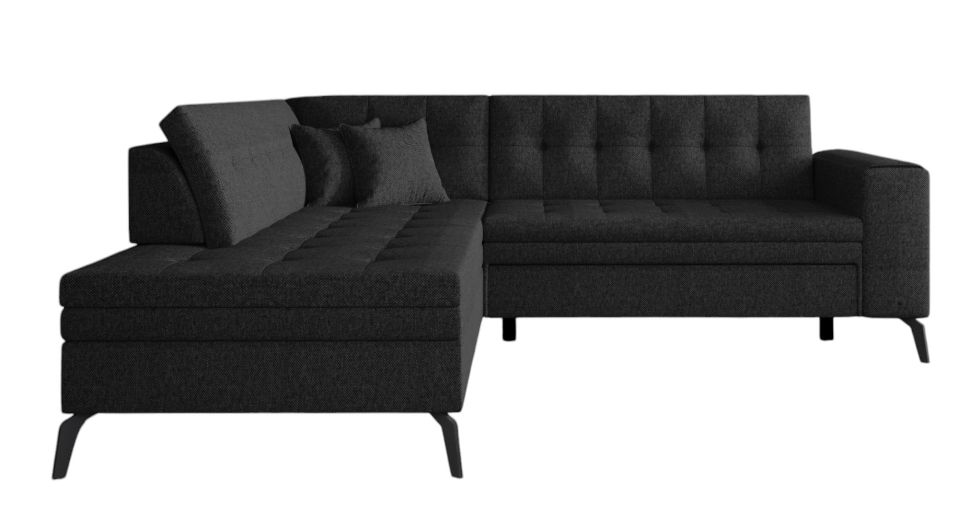 Canapé d'angle en tissu