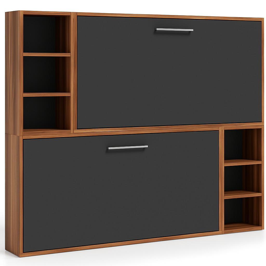 Lit escamotable superposé