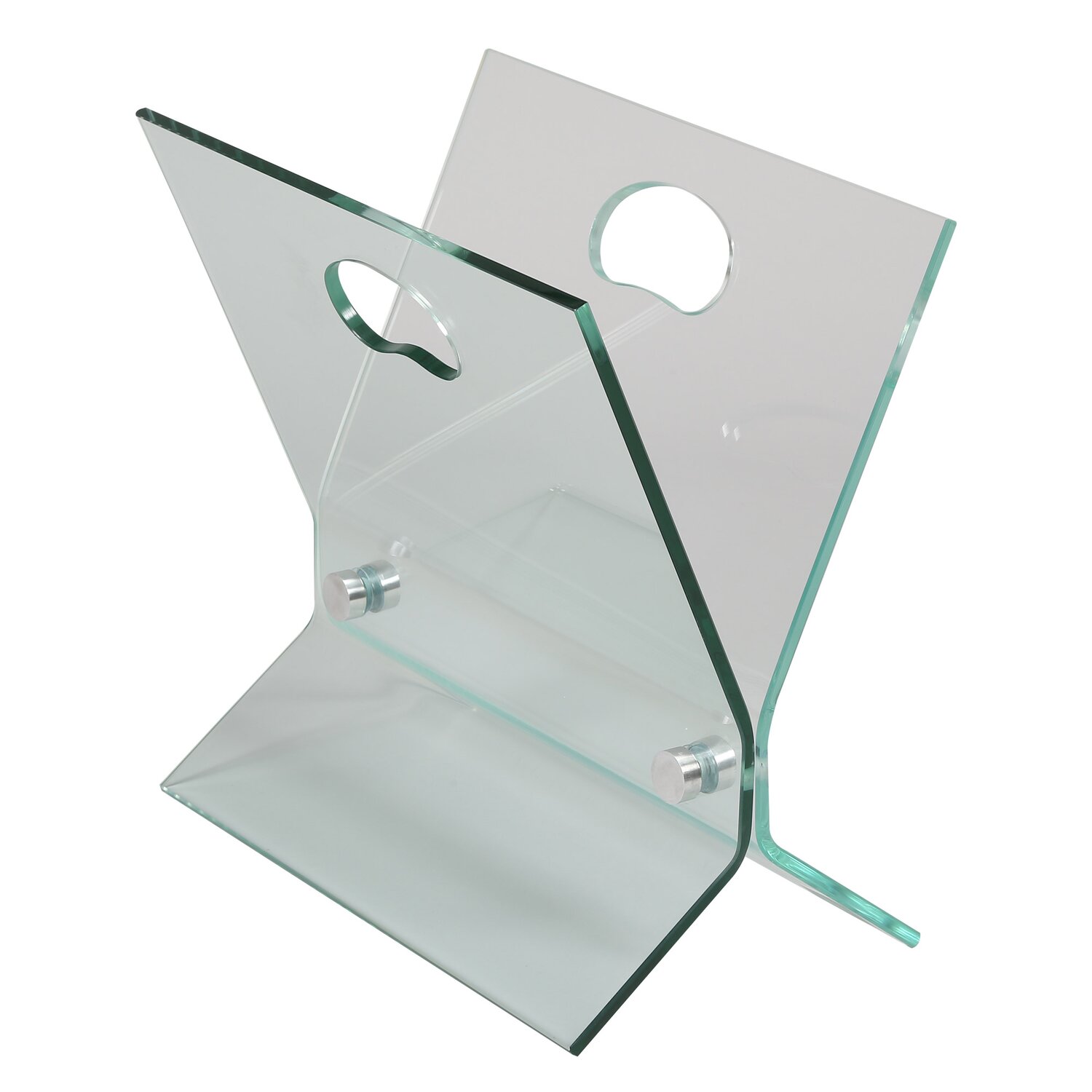 Porte revues en plexiglass