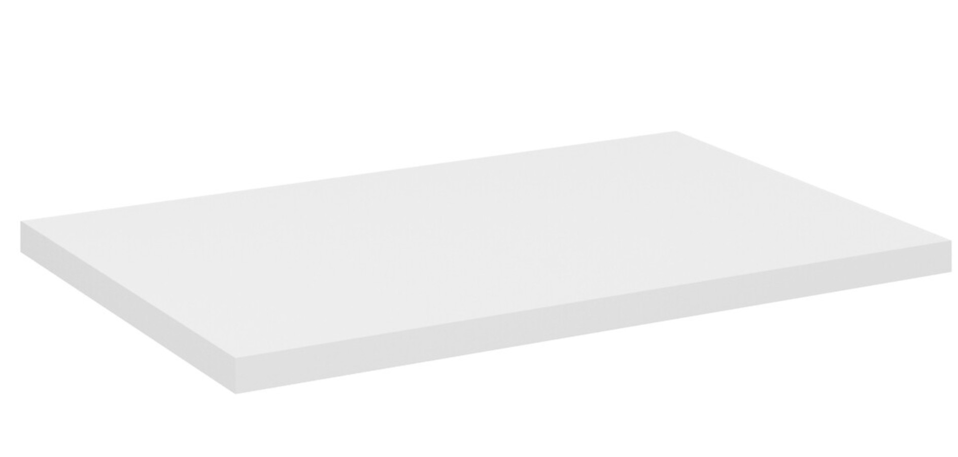 Plan en bois de salle de bain blanc