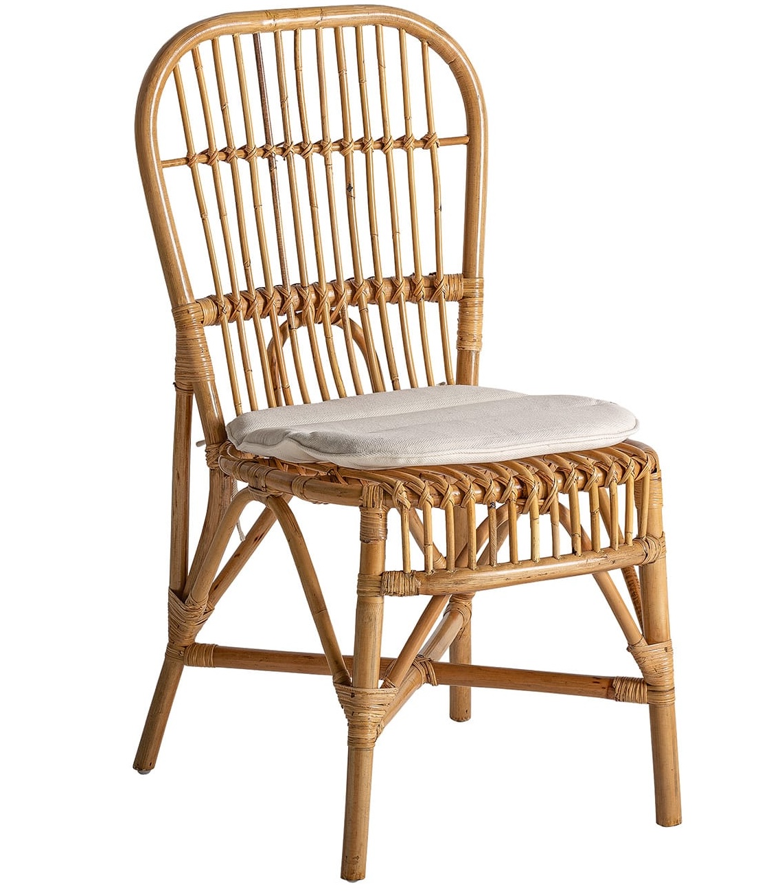 Chaise de jardin en rotin