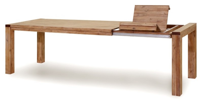 Table extensible en bois clair