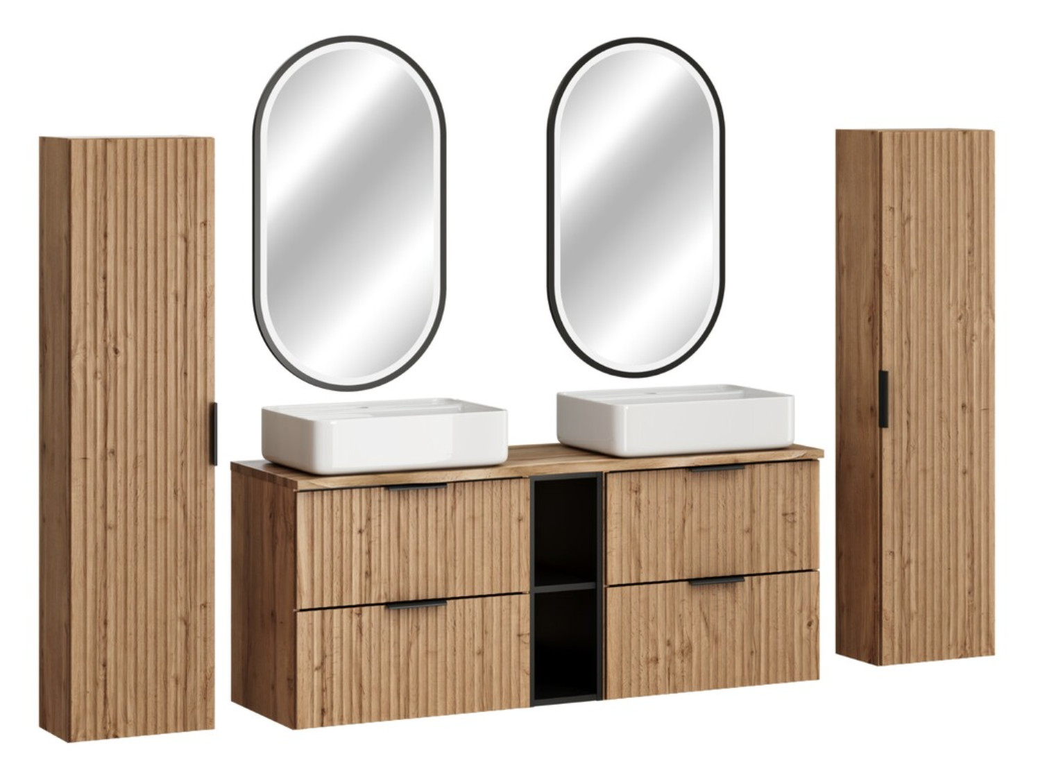 Ensemble salle de bain 2 lavabos