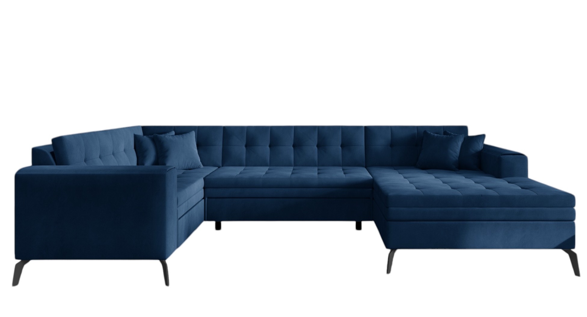 Canapé panoramique avec coffre