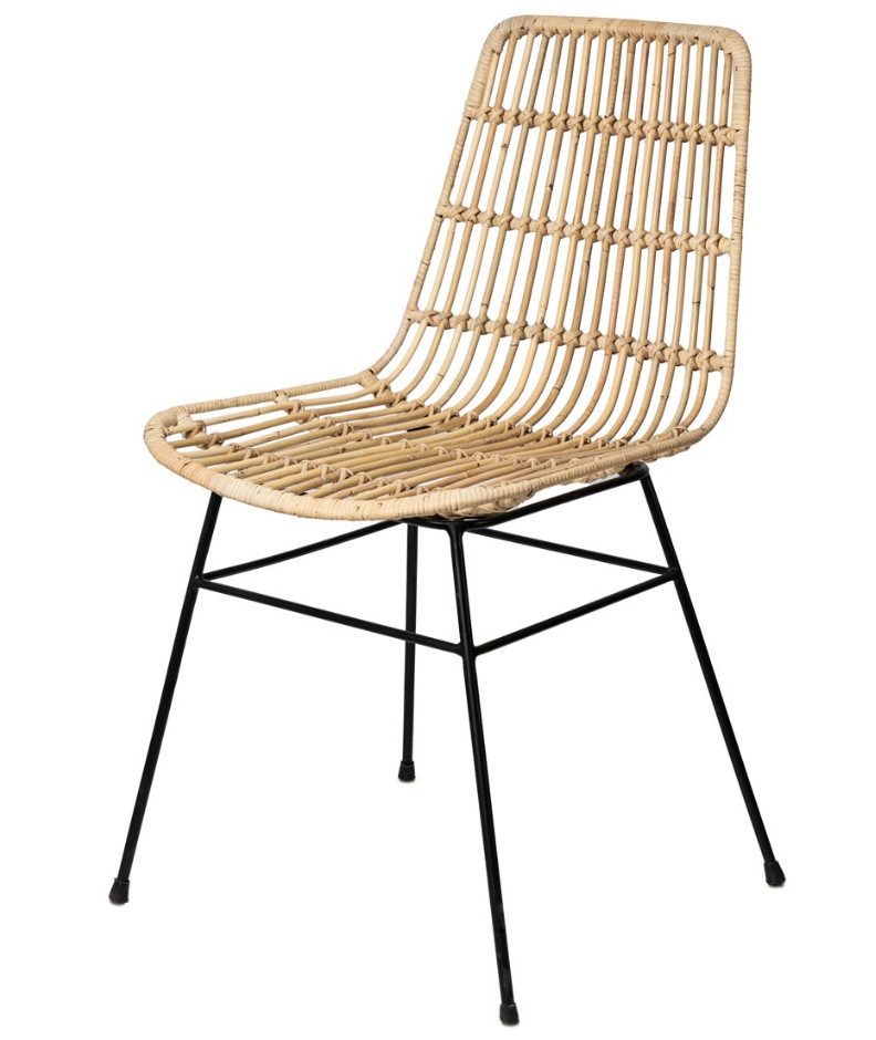 Chaise en rotin