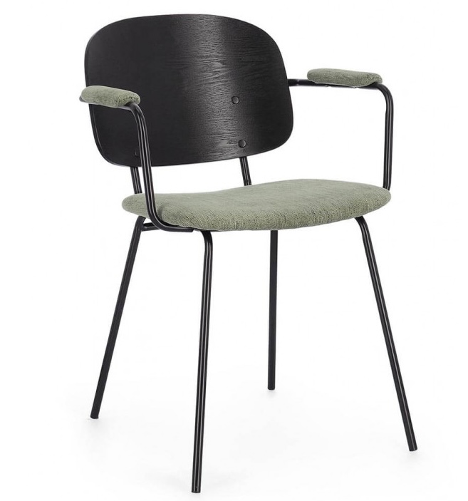 Chaise avec accoudoir