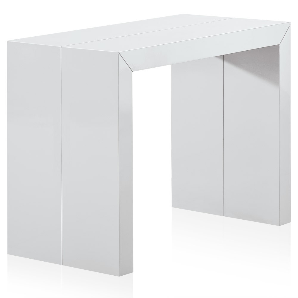 Console extensible blanche