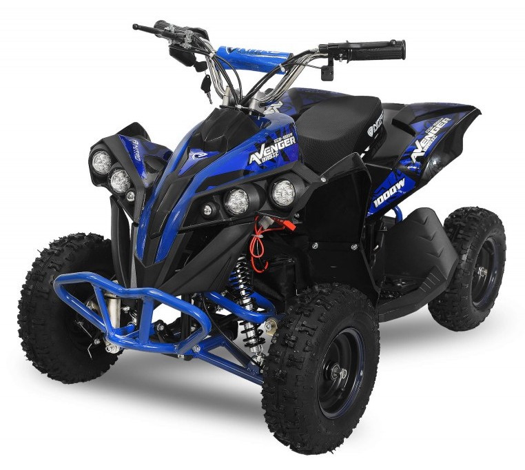 Avenger Deluxe 1200W 48V bleu quad enfant électrique LesTendances.fr — free download