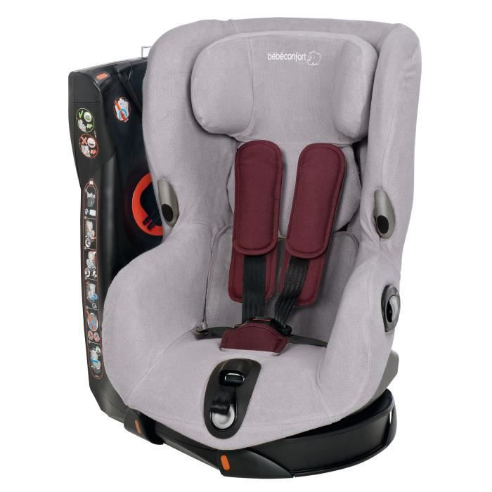 BEBE CONFORT Housse Eponge Siege auto Axiss Gr 1 - Cool Grey