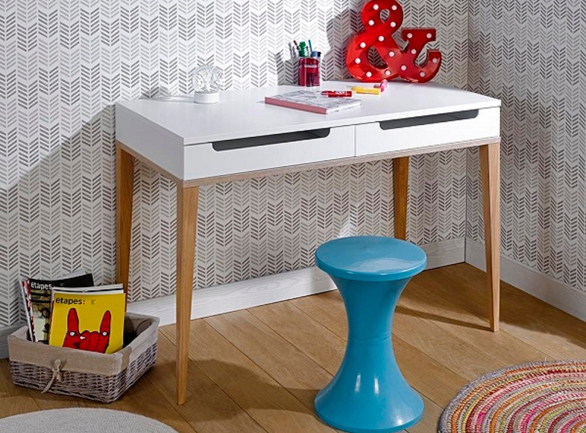 Bureau Enfant Bois Massif