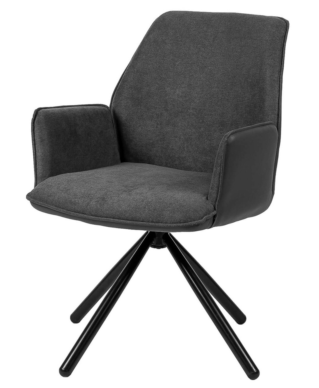 Chaise à gaine inclinable Noir & Gris (Liquidation) main image 1