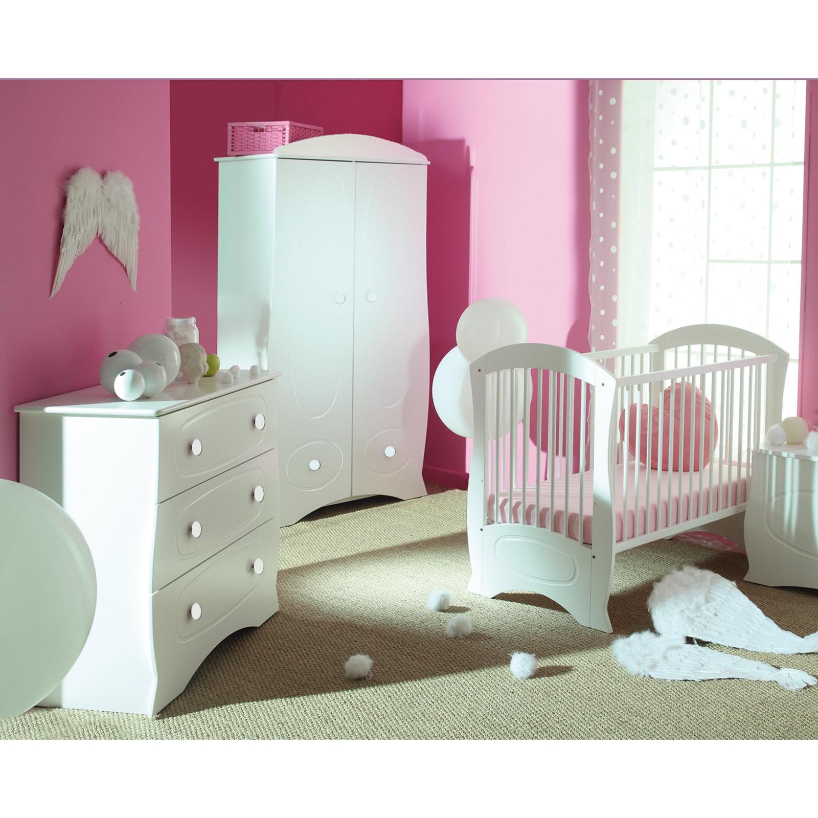 Domiva - Chambre bébé complète blanche Perle | LesTendances.fr