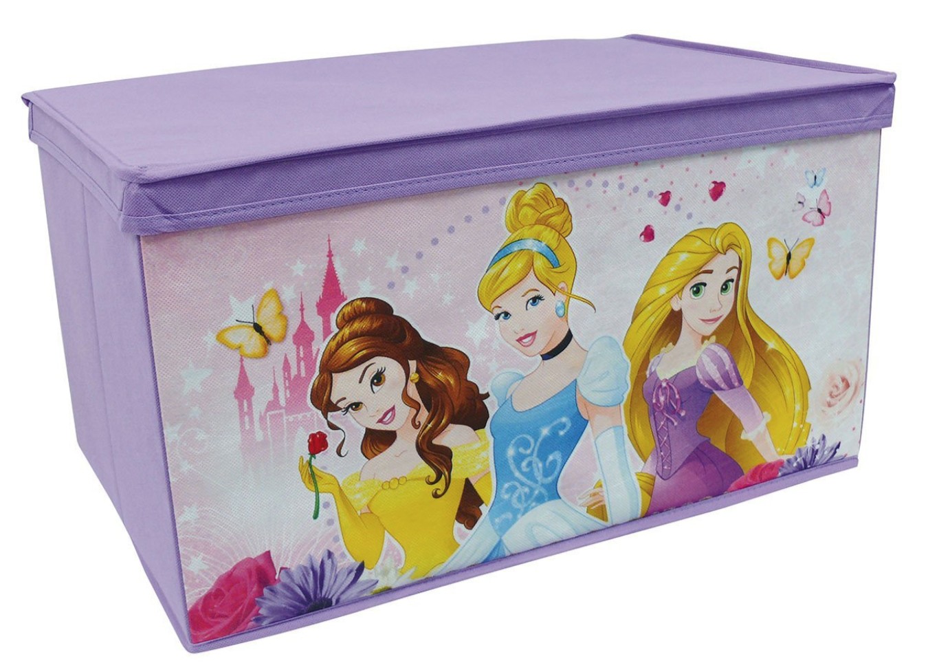 Coffre à Jouets Peppa Pig Pliable - 55,5x34,5x34 Cm, Rouge