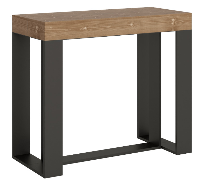 Table Console Vénus Extensible VE.CA - De 40 Cm à 300 Cm, Bois Mélaminé, Fabriquée En Italie