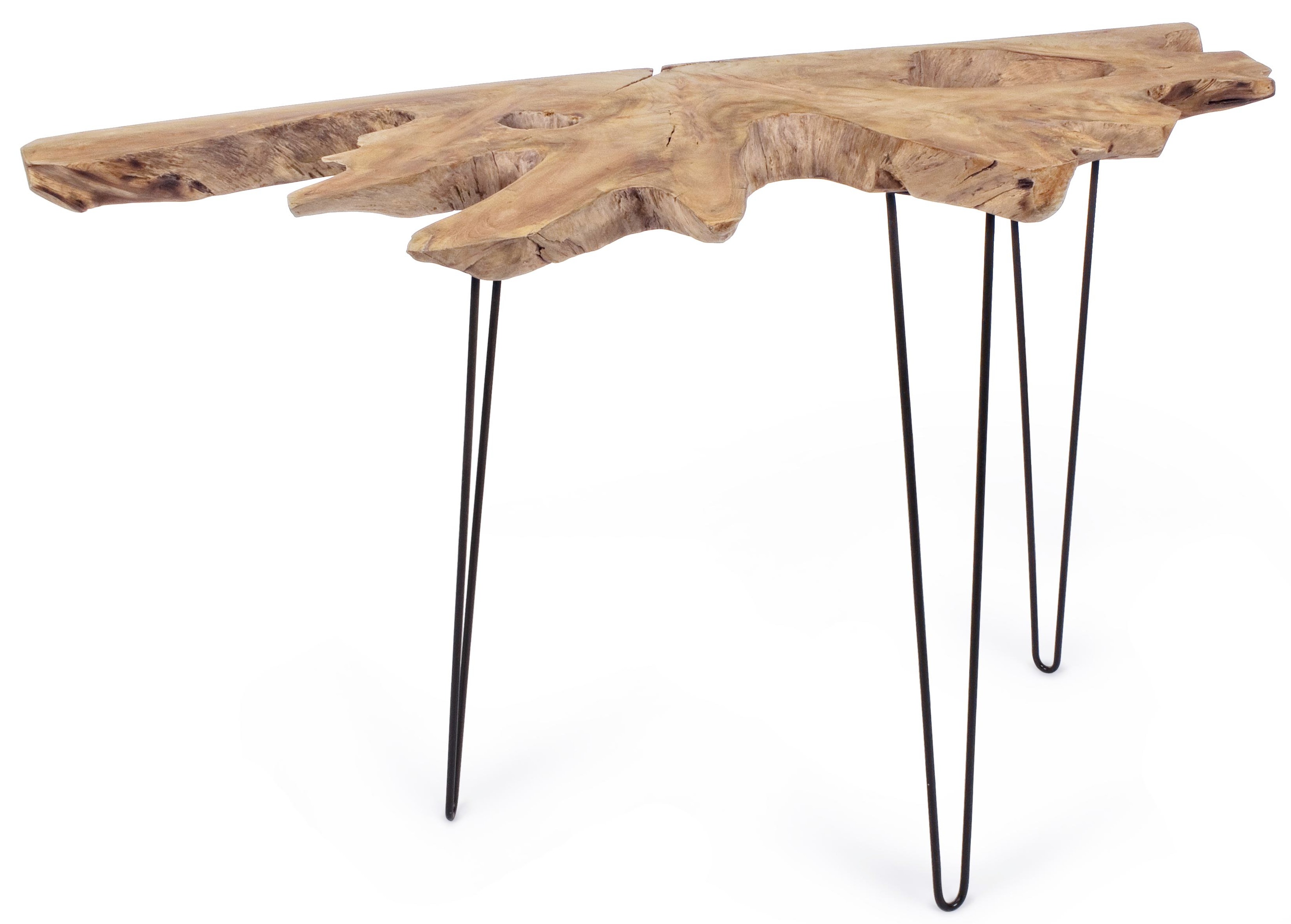 Les Tendances - Console samira racines en teck | LesTendances.fr