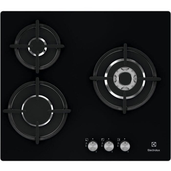 ELECTROLUX EGT6633NOK Plaque de cuisson gaz 3 foyers 7900W L56