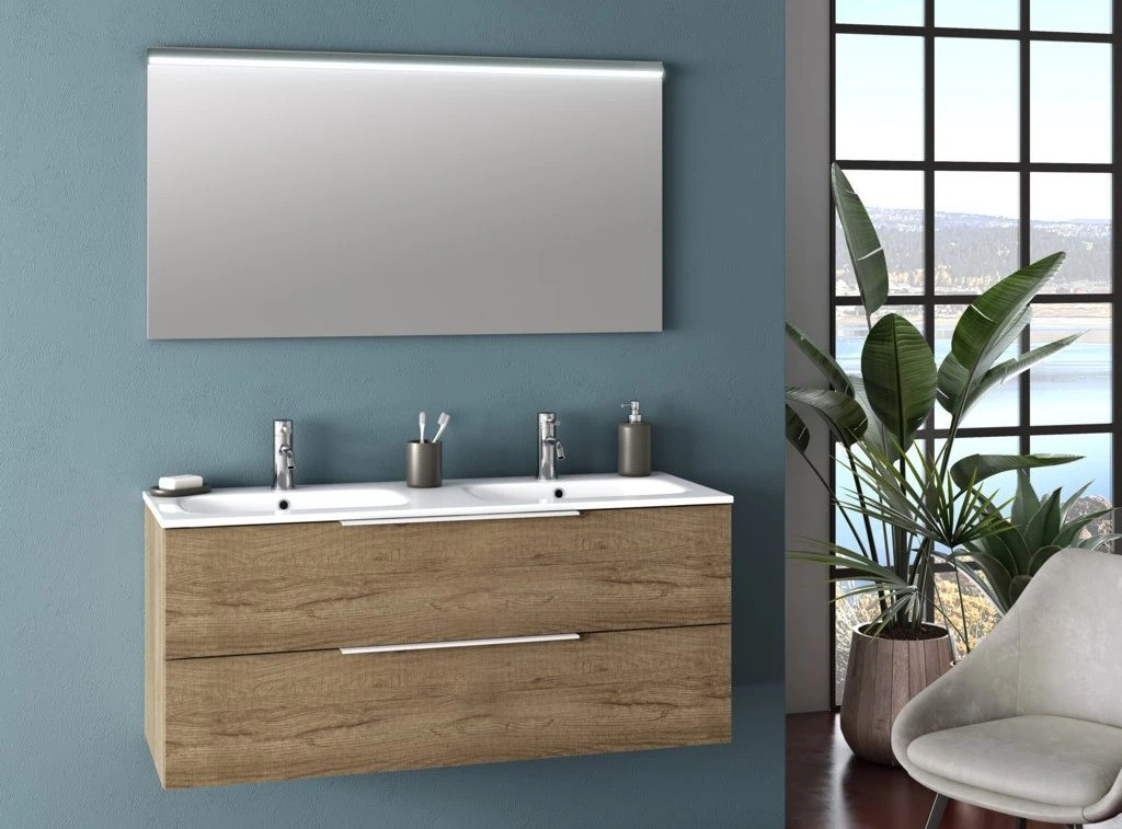 Miroir De Salle De Bain Avec Tablette Oldstyle 80.1x62cm | Maisons Du Monde