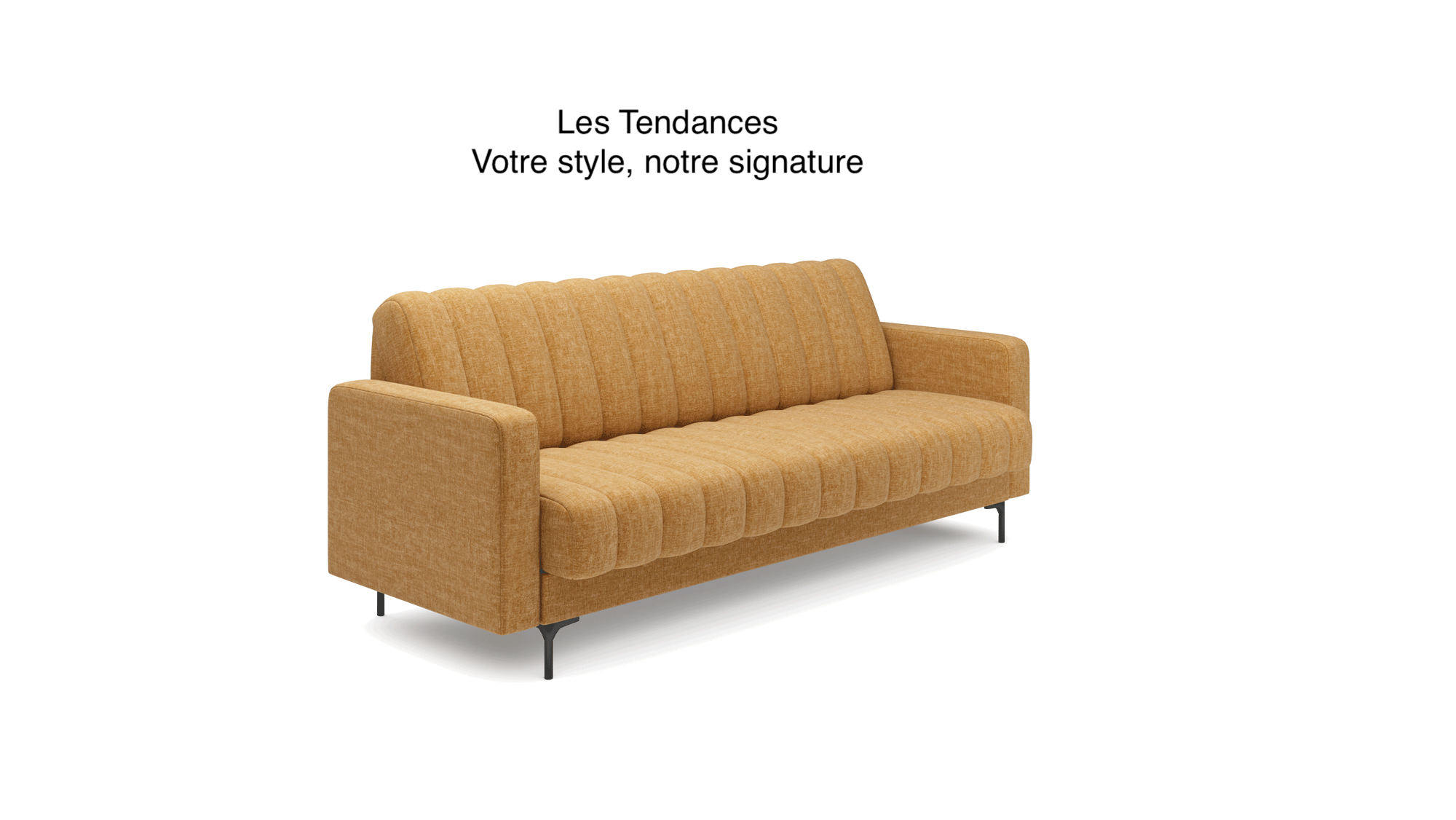 Canapé lit ROMY – Design moderne avec coffre de rangement intégré