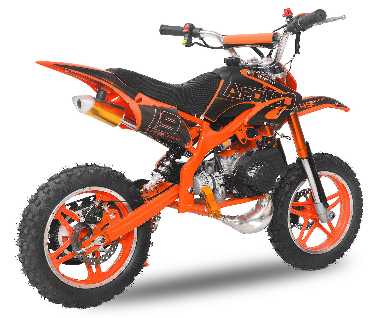  Moto  cross enfant  49cc 10  10  Viper orange LesTendances fr