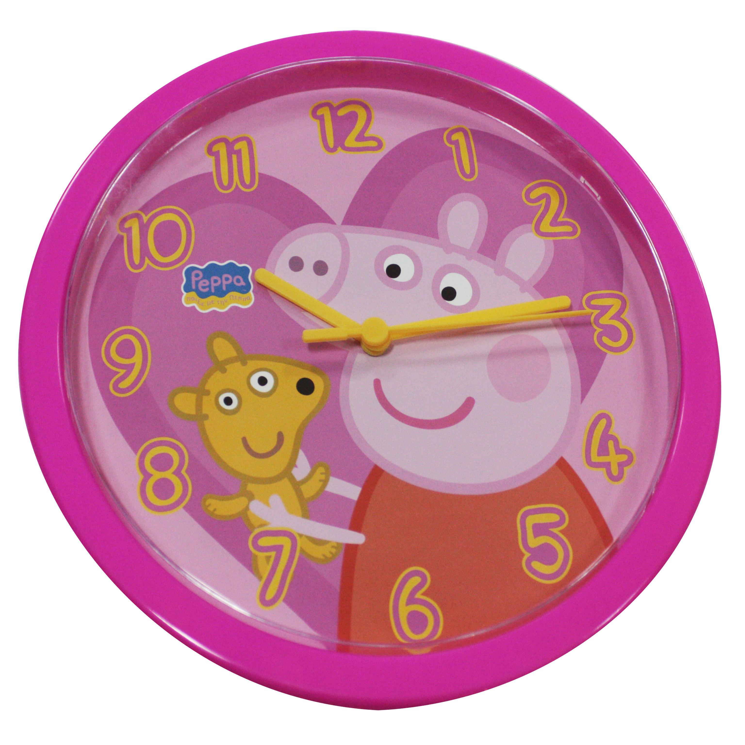 Часы свинка. Часы с Пеппой. Часы со свинкой Пеппой. Часы Свинка Пеппа наручные. Часы настенные Свинка Пеппа.