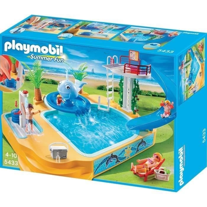 playmobil avec piscine