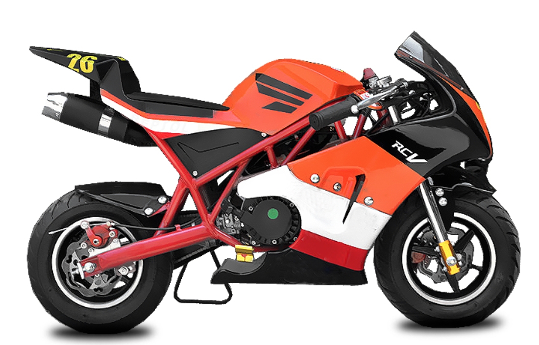 Pocket Bike Rocket Sport PS50 49cc Orange LesTendances.fr