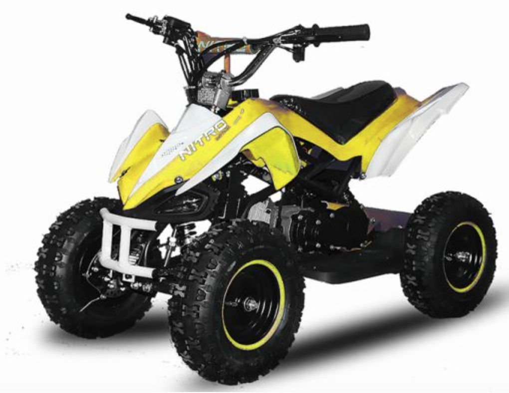 Python 49cc e-start 6" jaune Quad enfant 2 | LesTendances.fr