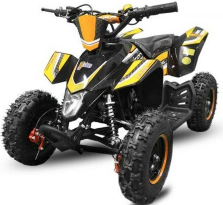Quad 49cc Madox 6" noir et jaune | LesTendances.fr
