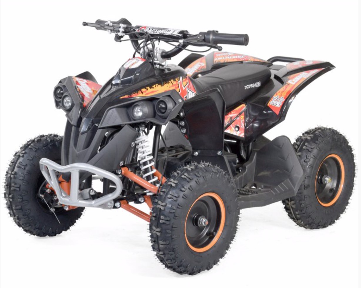 Quad enfant 49cc Canada 6" orange | LesTendances.fr