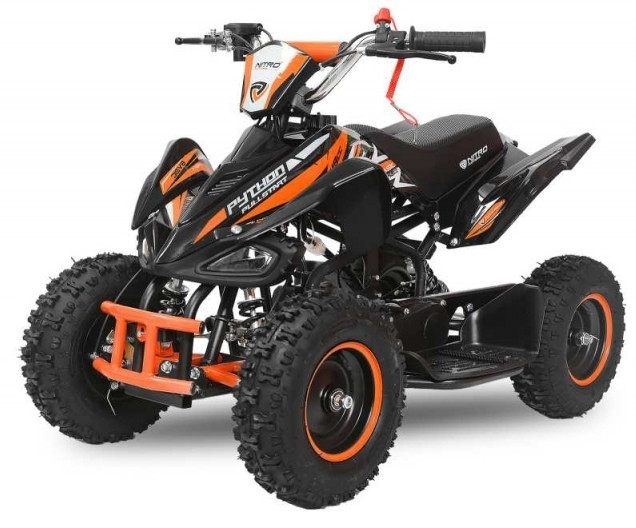 Quad enfant Python 49cc 4" orange | LesTendances.fr