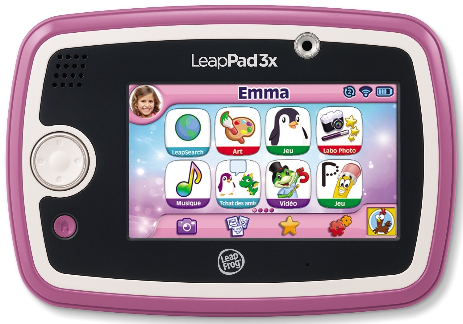 Tablette tactile LeapPad 3x Leapfrog Rose LesTendances.fr