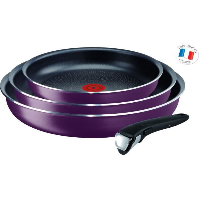 TEFAL INGENIO ESSENTIAL L2019202 set de 4 poeles 22/24/26 cm