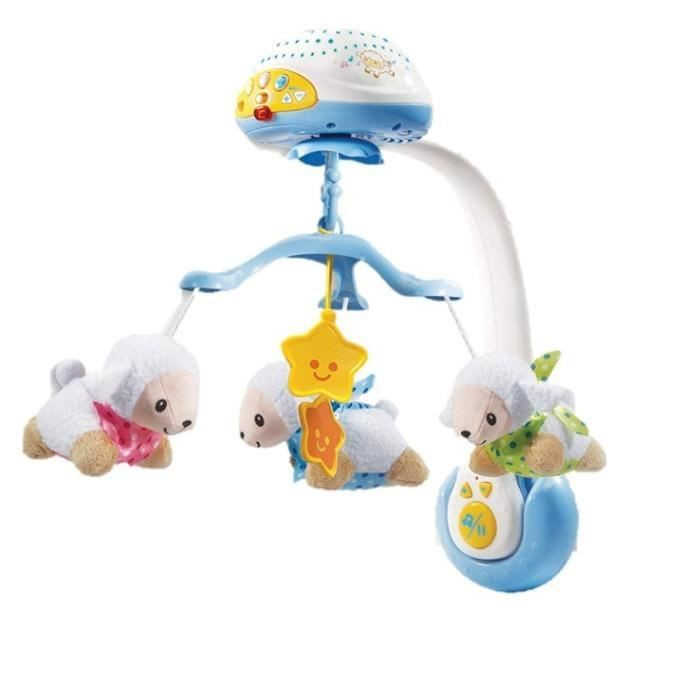 VTECH Vtech Baby Mobile Lumi Mobile CompteMoutons Bleu LesTendances.fr