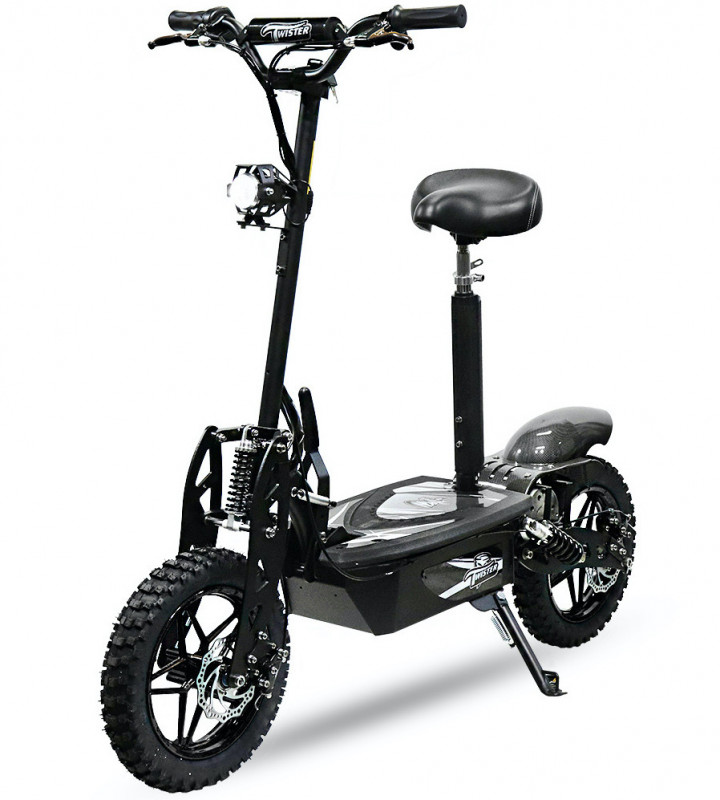 Trottinette électrique Pliable Avec Siège Pour Adulte - 800W - Noire - Neuf Sous Emballage
